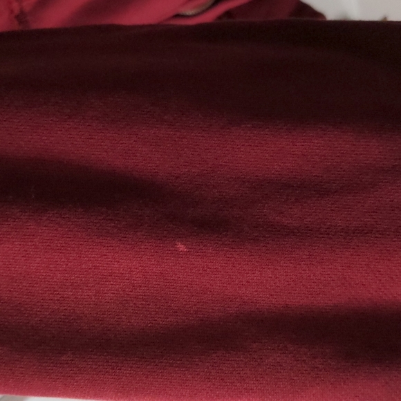 Hollister size medium red zip up hoodie - Picture 3 of 5